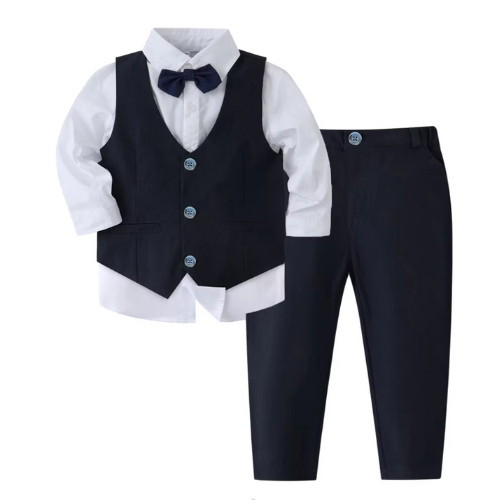 Kalsten | Boys Formal Cotton Outfit Set for Toddlers and Kids