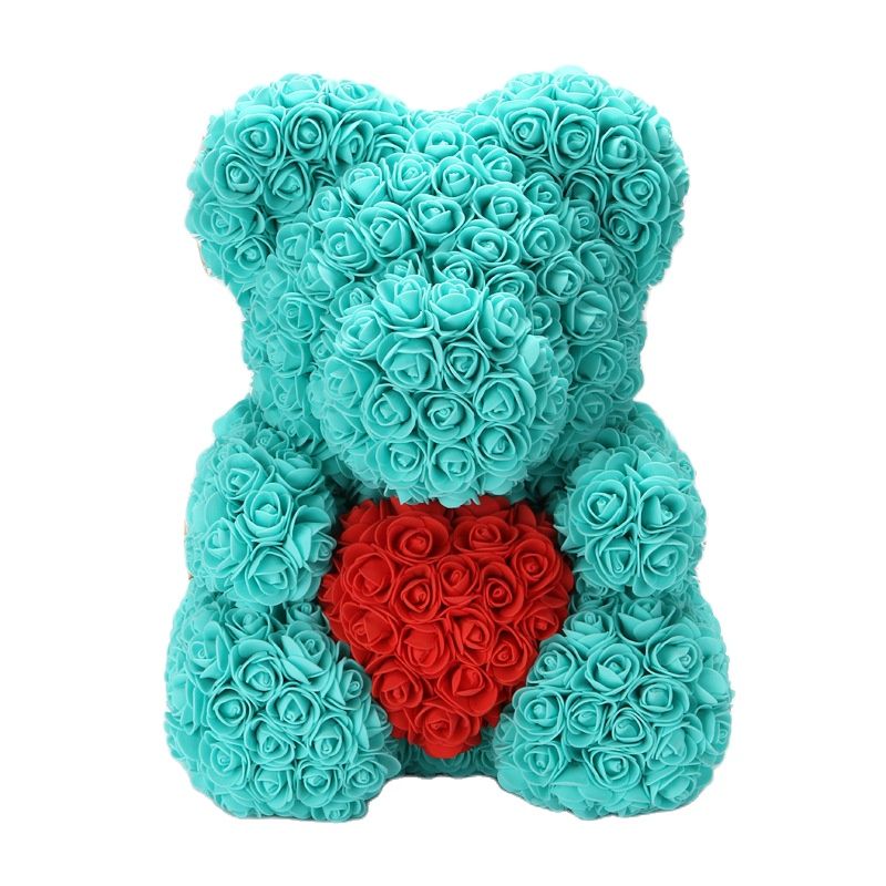 Kalsten | Artificial Rose Flowers Teddy Bear