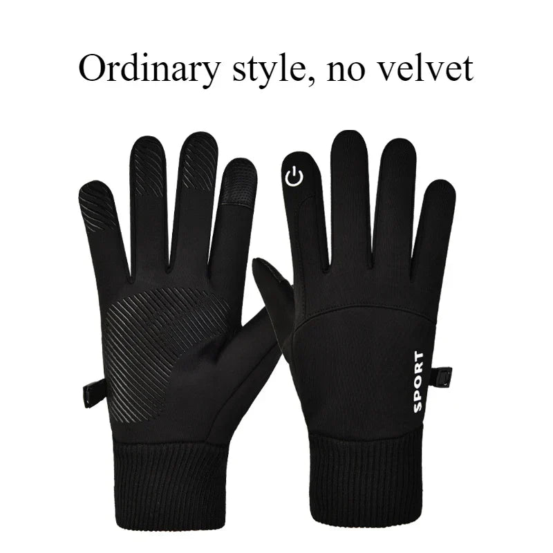 Kalsten | GlacioShield Pro Gloves | Waterproof Winter Gloves | Touchscreen & Non-Slip | Warm Fleece Lining for Skiing, Cycling & Outdoor