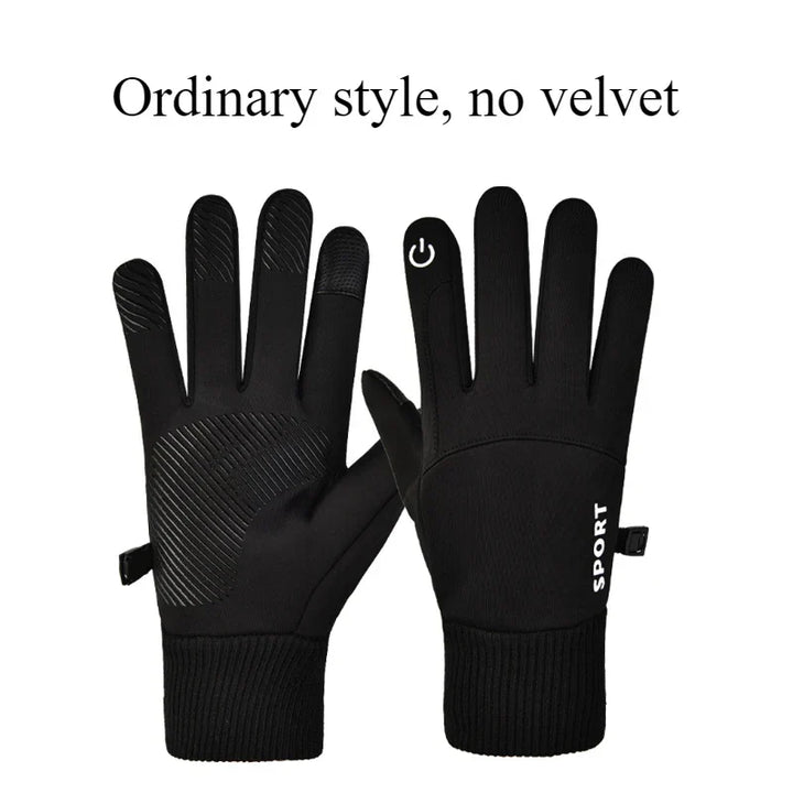 Kalsten | GlacioShield Pro Gloves | Waterproof Winter Gloves | Touchscreen & Non-Slip | Warm Fleece Lining for Skiing, Cycling & Outdoor
