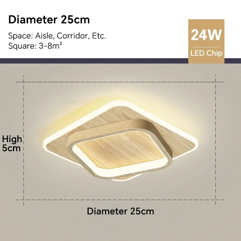 Modern LED Aisle Ceiling Light Chandelier | Kalsten