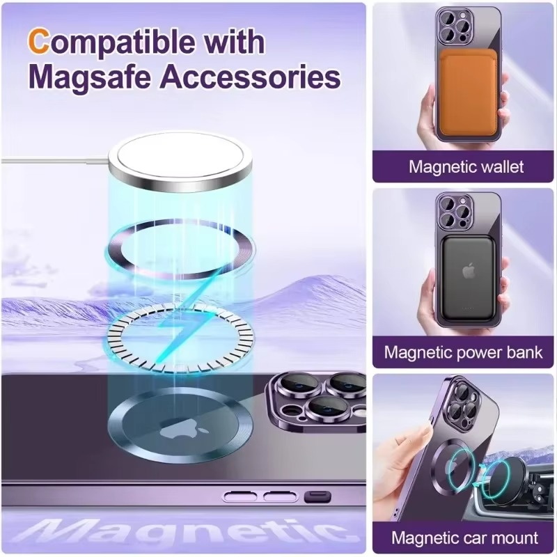 Kalsten | Sparkling Electroplate Case with MagSafe for iPhone