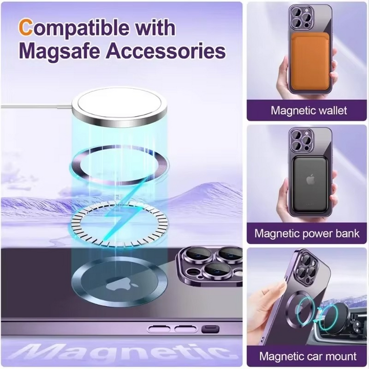 Kalsten | Sparkling Electroplate Case with MagSafe for iPhone