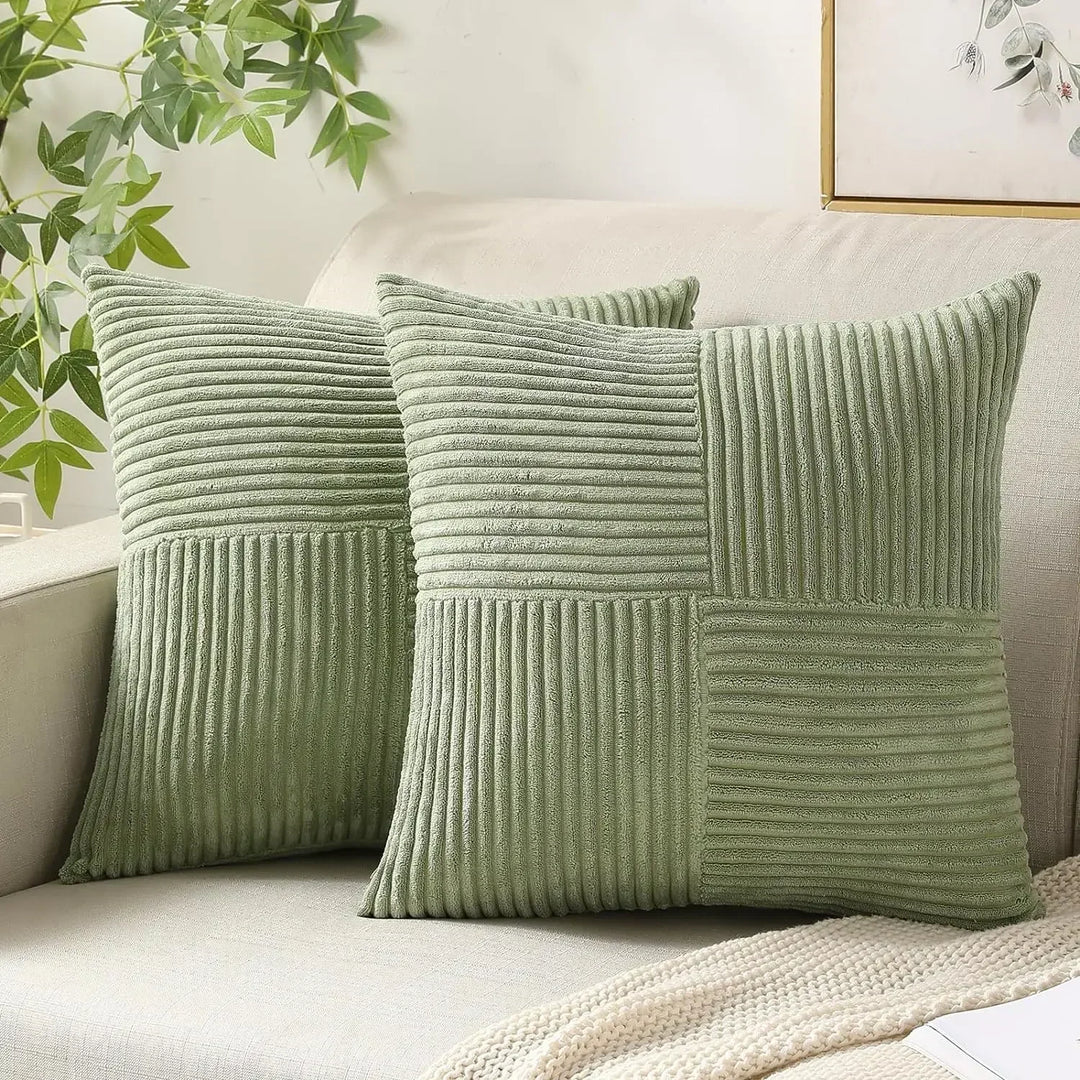Quintessence Cushion Covers - Stylish Cushion Covers Set of 2 for Any Interior Kalsten