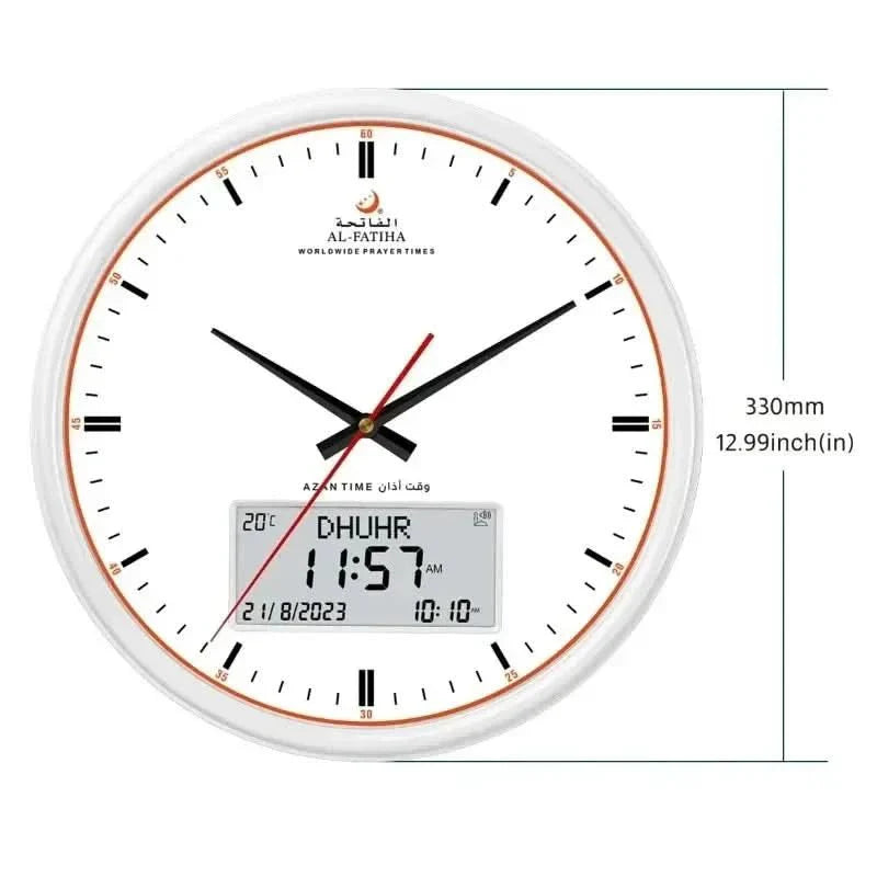 Kalsten | Prayer clock with automatic azan adjustment and 10 azan sounds
