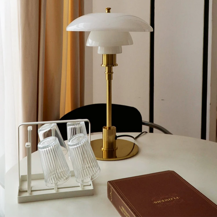 Retro Design Glass Table Lamp | Kalsten