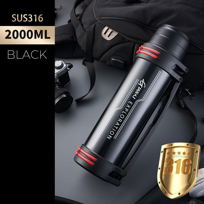 Giant Drink Stainless Steel Thermos Bottle | Kalsten