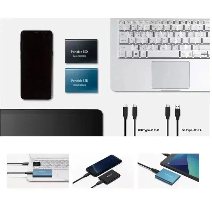 Portable External Solid State Drive Compact Fast Storage Noxord