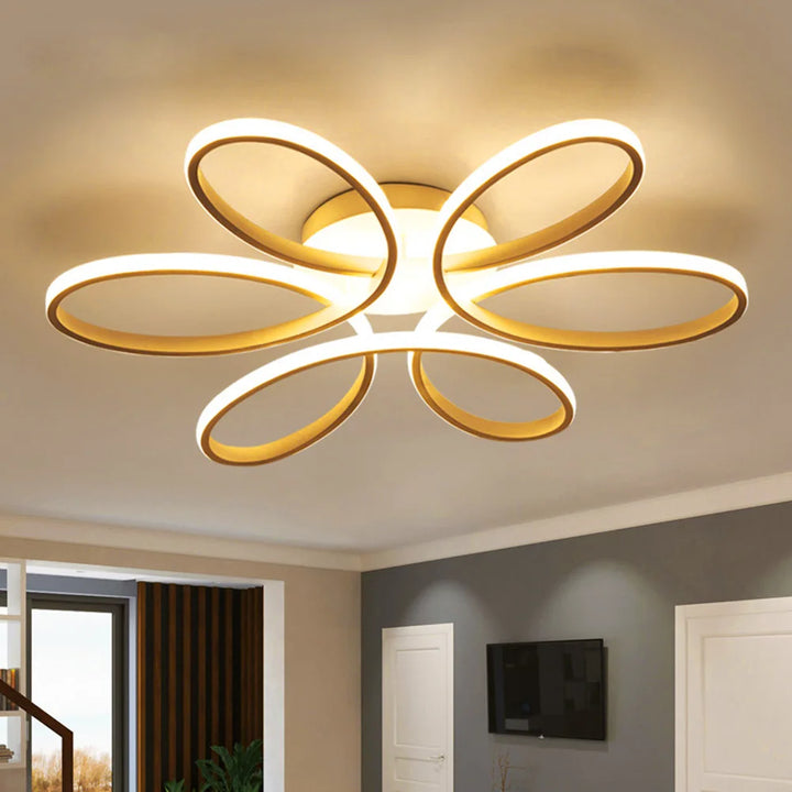 Modern LED Flower Ceiling Lights - Nordic Home Indoor Lighting | Kalsten