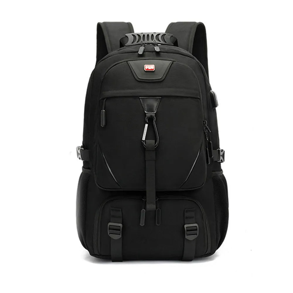 50–80L Travel Backpack with USB Charging