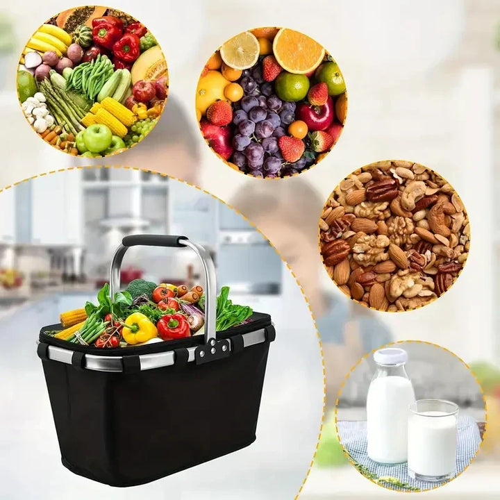 Insulated folding basket for picnic | Kalsten
