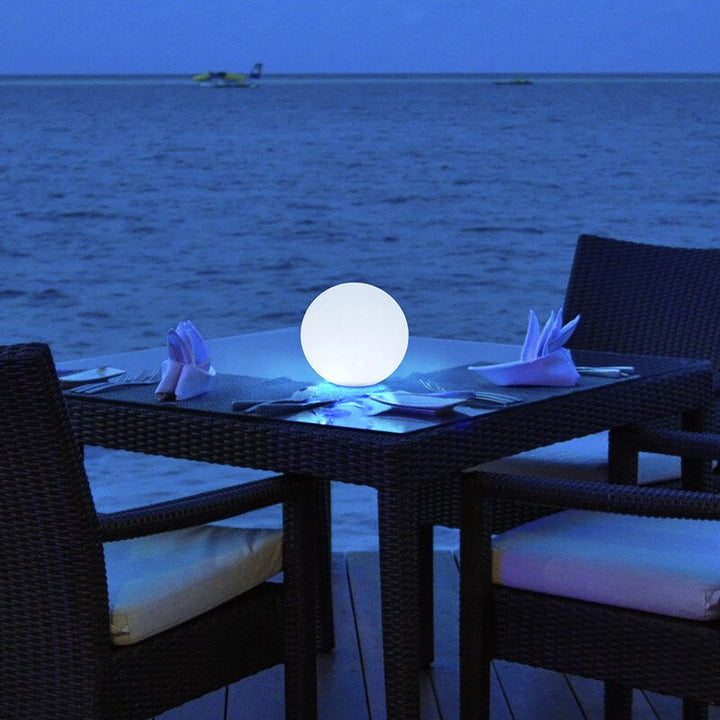 Moon LED Table Lamp – Indoor & Outdoor, Battery Powered