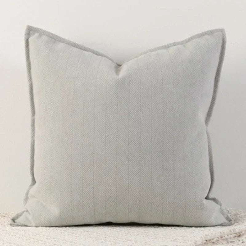 Simple Chenille Pillow Cover for Living Room & Bedroom Decoration – Soft Pillowcase for Modern Home | Kalsten