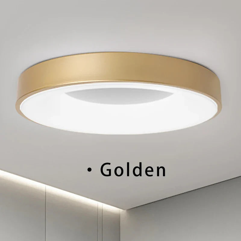 LED Ceiling Light: Nordic Macaron Circular | Kalsten
