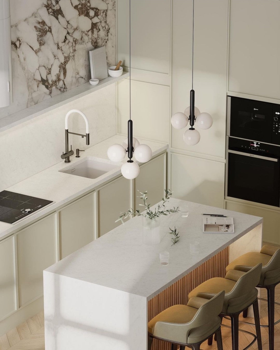 Scandiluxe Hanging light Pendant Lamp | Noxord