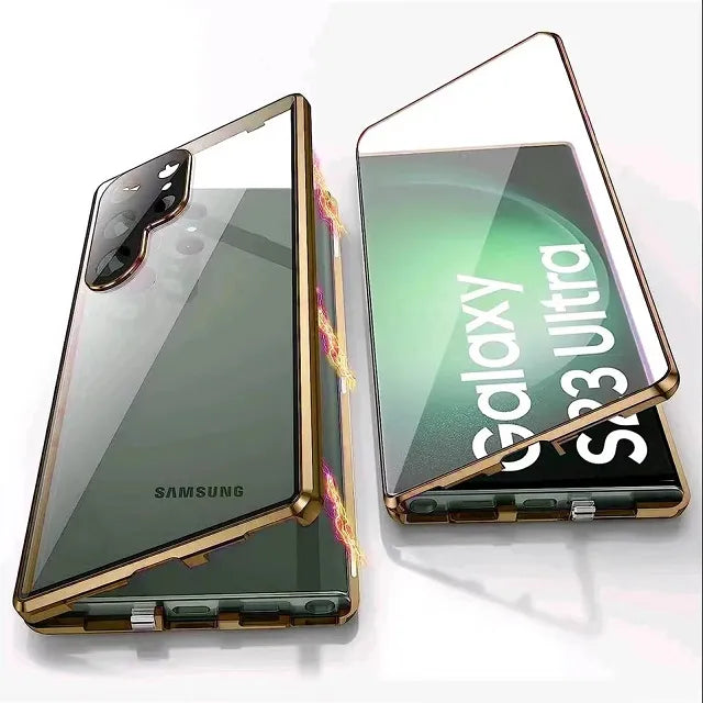 Kalsten | Metal Aluminum Alloy 360 Case with Safety Closure for Samsung Galaxy S24-S23 Series
