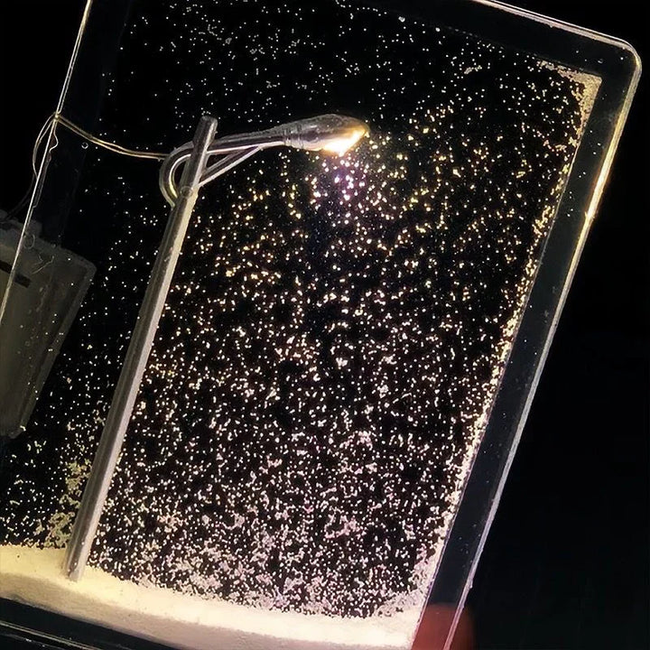 LED Streetlamp Snowfall Effect Decor | Kalsten