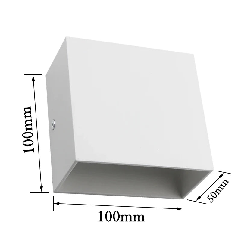 LED Wall Sconces 2-Pack 6W Modern Indoor Wall Lamp - Stylish Lighting Solution for Every Space | Kalsten