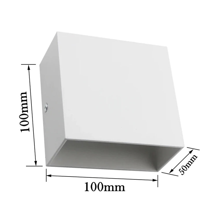 LED Wall Sconces 2-Pack 6W Modern Indoor Wall Lamp - Stylish Lighting Solution for Every Space | Kalsten