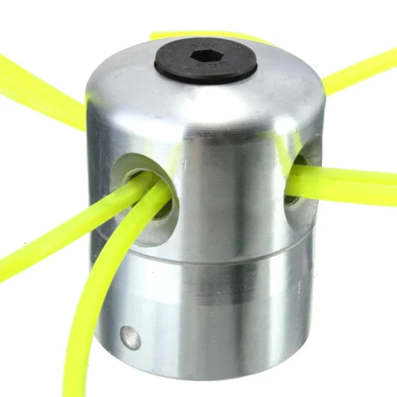 Kalsten | Universal-Thread Head Trimaro X4 | Aluminum Head with 4 Cutting Threads | For Brush Cutters & Lawn Trimmers