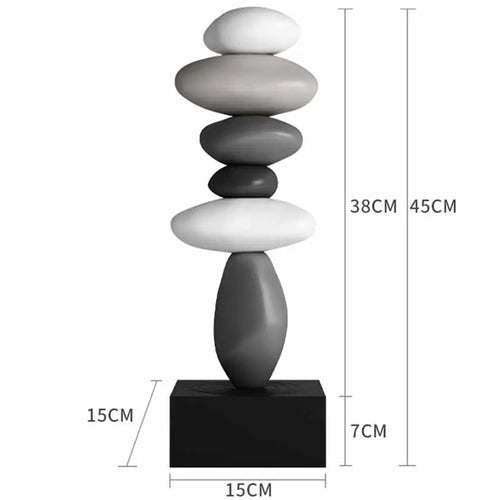 Kalsten | Zen Stone Stack Aesthetic Home Decor