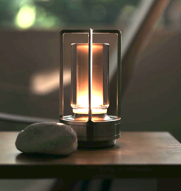 Kalsten | Rechargeable Wireless LuxeGlow Table Lamp - Elegant Wireless Lamp for Every Mood