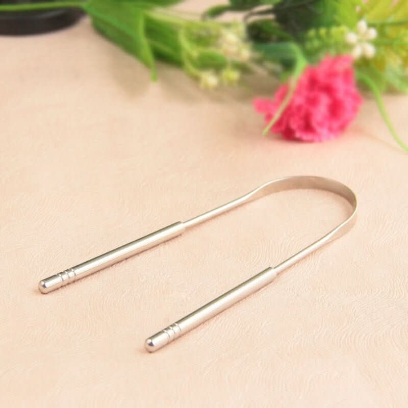 Kalsten | Stainless Steel Tongue Scraper for Fresh Breath & Better Oral Hygiene