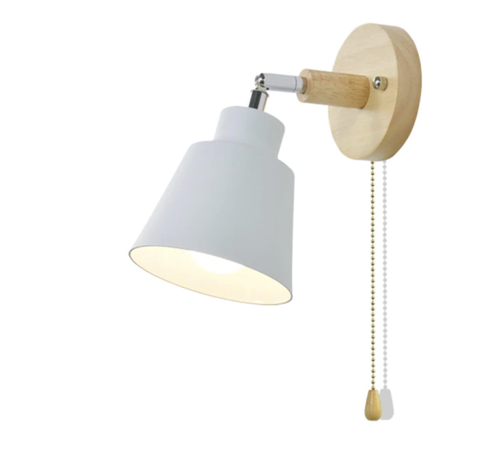 Noxord | Rotatable Collin Wall Light with Pull Chain Switch