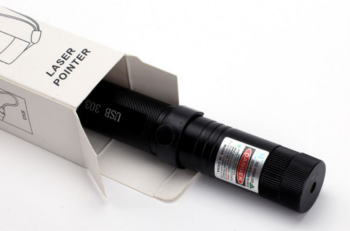 Kalsten | Zelara-Power Laser Pointer 303 - Rechargeable visible USB laser pointer with high power