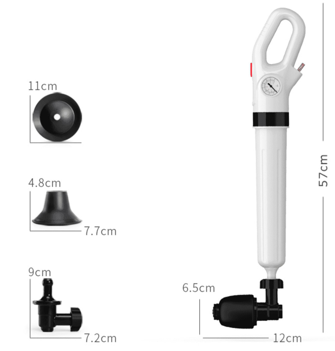 The Toilet Pump - The Ultimate Air Pressure Plunger | Kalsten