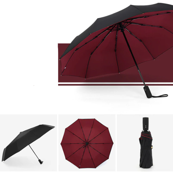 Kalsten | StormShield Automatic Umbrella – Windproof Storm Umbrella with Reversed Closing Mechanism