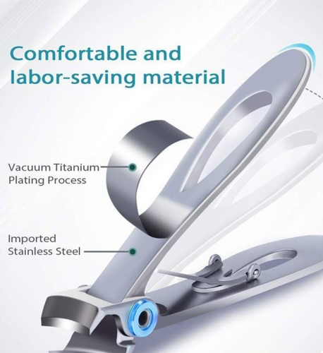 Noxord | Stainless Steel Nail Clipper for Thick Nails