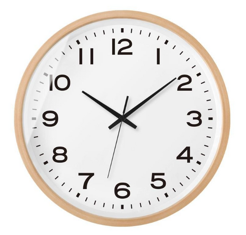 Stylish Scandinavian Wooden Wall Clock – Peace & Elegance for Home Noxord