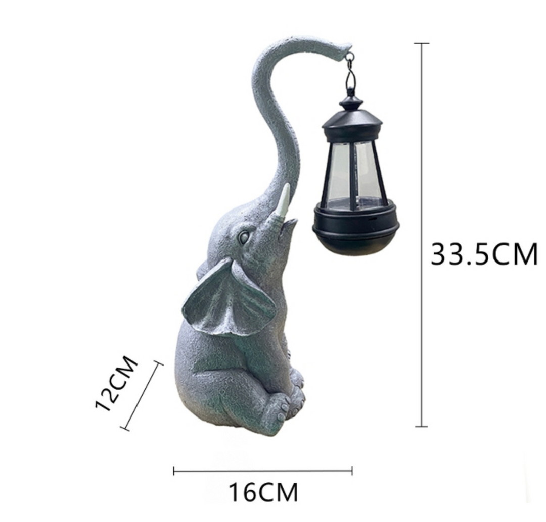 Solar Resin Animal Garden Light Noxord