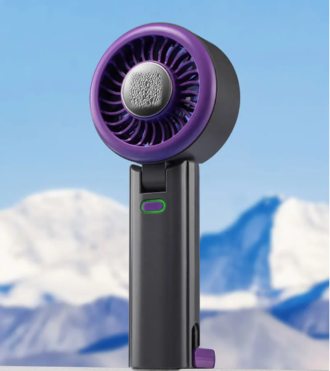 Skye Mini Fan with Cooling Plate – Portable Fan with 100 Speeds and Adjustable Breeze | Kalsten