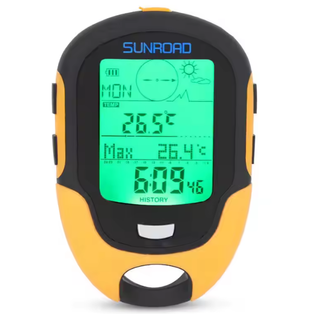 GPS Tracker Outdoor Black Orange | Kalsten