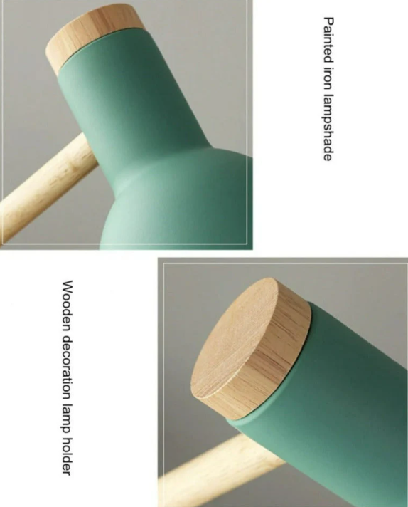 Scandinavian table lamp made of wood | Kalsten