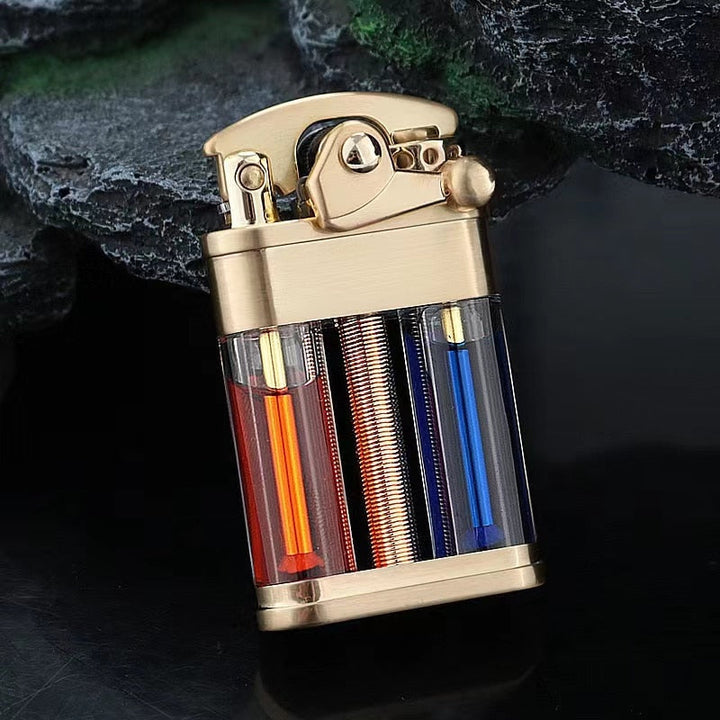 Elegant Retro Slim Metal Lighter | Kalsten