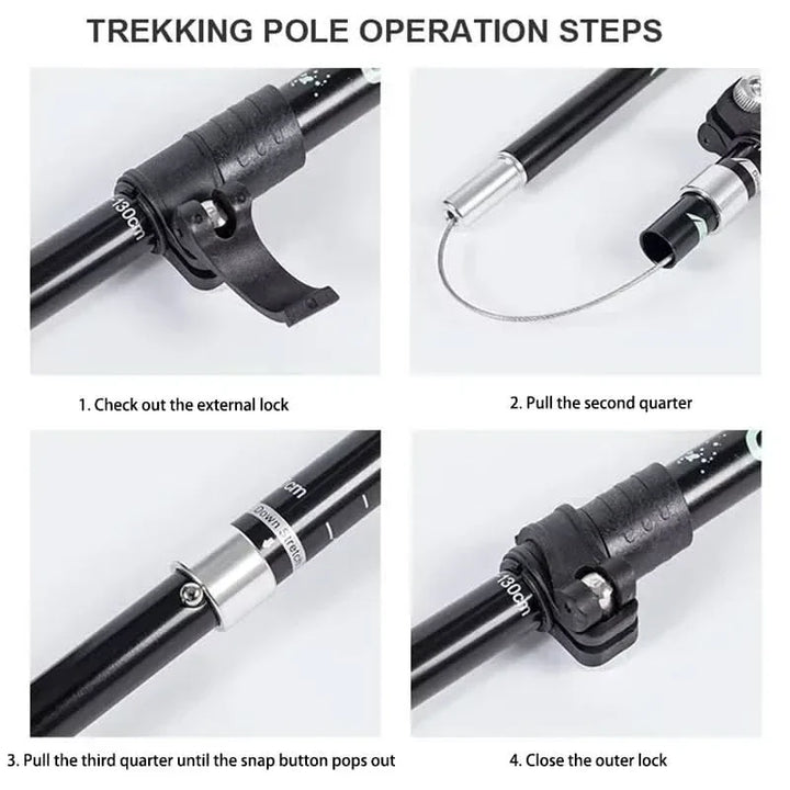 Kalsten | Foldable trekking poles for hiking & outdoor adventures