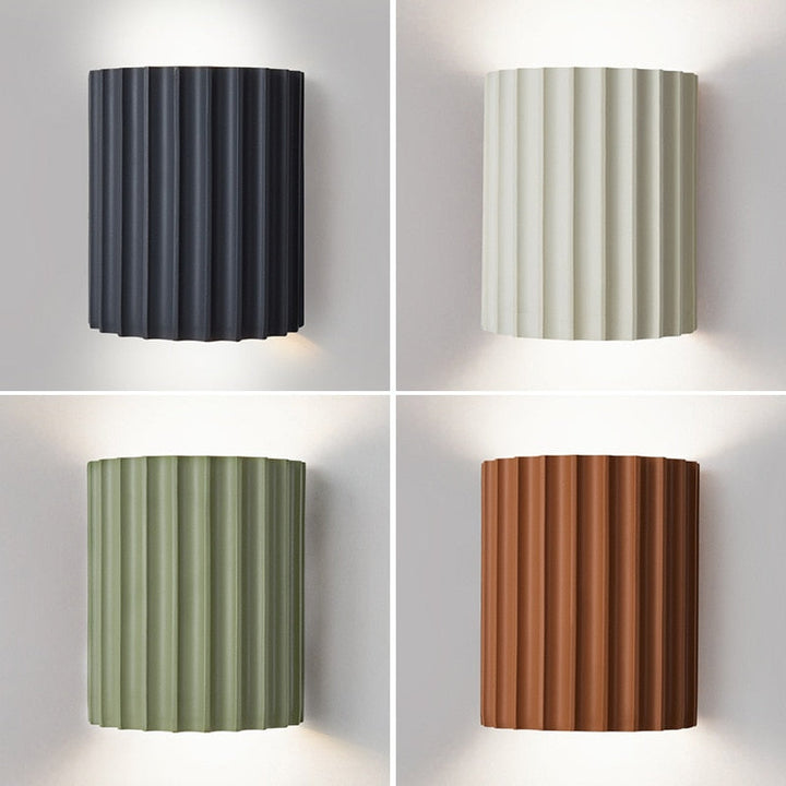 Folding Color Resin LED Wall Light Lamp | Kalsten