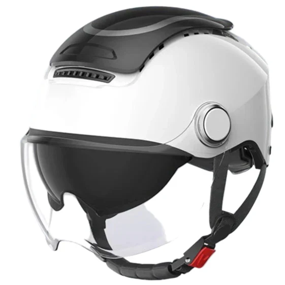 Kalsten | Open Face Motorcycle Helmet with Dual Lenses & Breathable Summer Design – RiderMax
