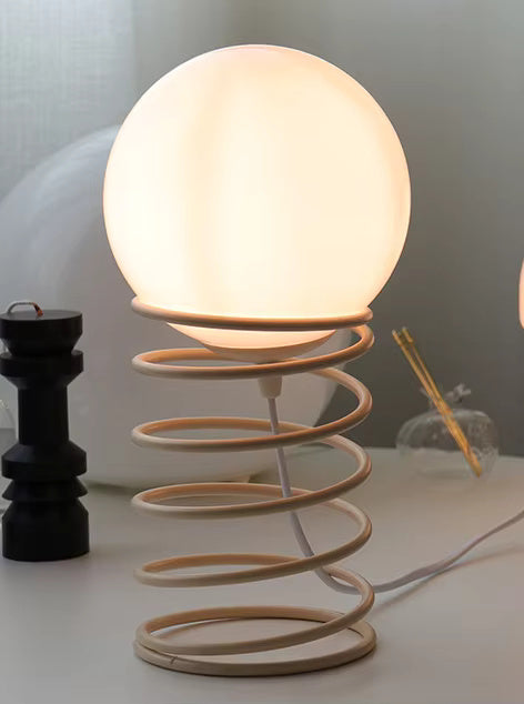 FrostOrb Table Lamp – Bauhaus-inspired Design | Kalsten