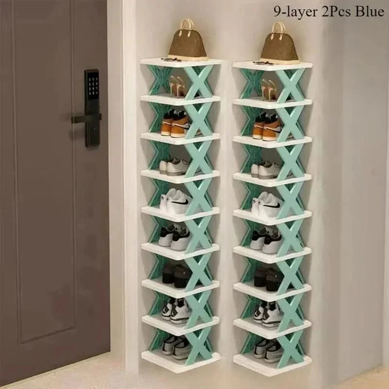Kalsten | Saving Shoe Organiser - Multi-layered storage cabinet for bedroom & hallway