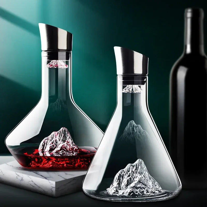 Modern Crystal Glass Carafe Noxord