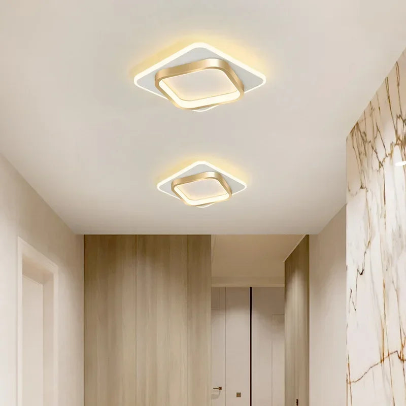 Modern LED Aisle Ceiling Light Chandelier - Indoor Lighting Fixture for Corridor, Stairs, Foyer, Balcony, Bedroom, Bathroom | Kalsten