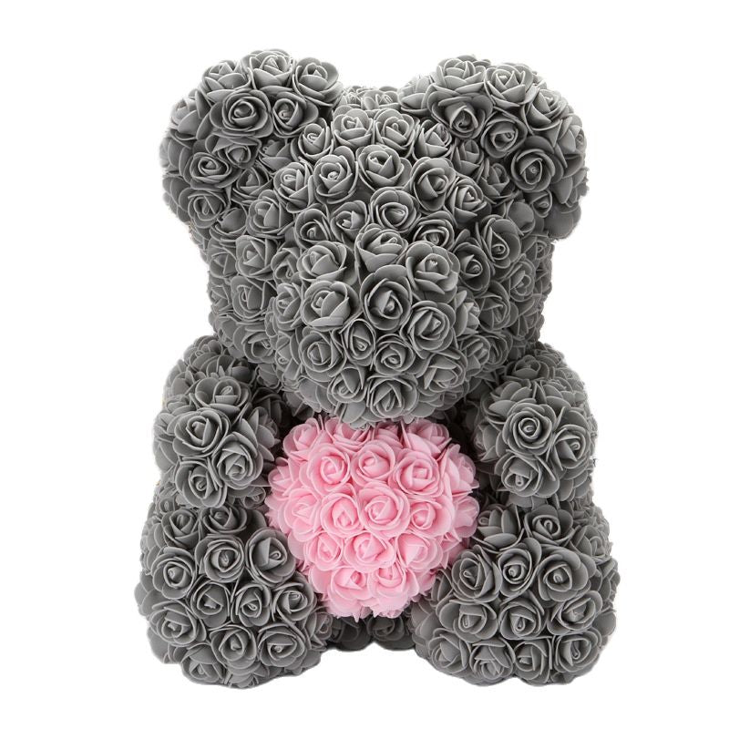 Kalsten | Artificial Rose Flowers Teddy Bear