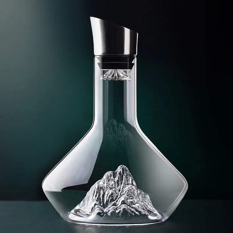 Modern Crystal Glass Carafe Noxord