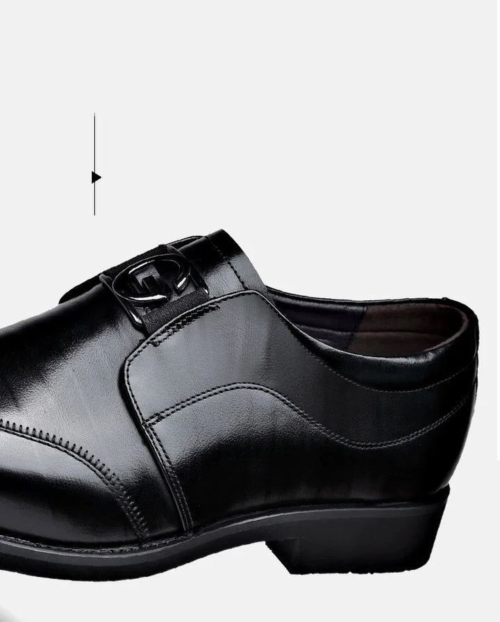 Kalsten | Men's Leather Shoes Stylish Men's Shoes Pointed Oxford Wedding Leather Men's Dress Shoes Gentleman Office Man Shoe