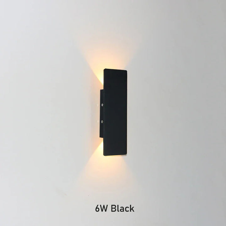 Modern LED Wall Lamp - Rectangular Bedroom Bedside Lights for Minimalist Indoor Lighting | Kalsten