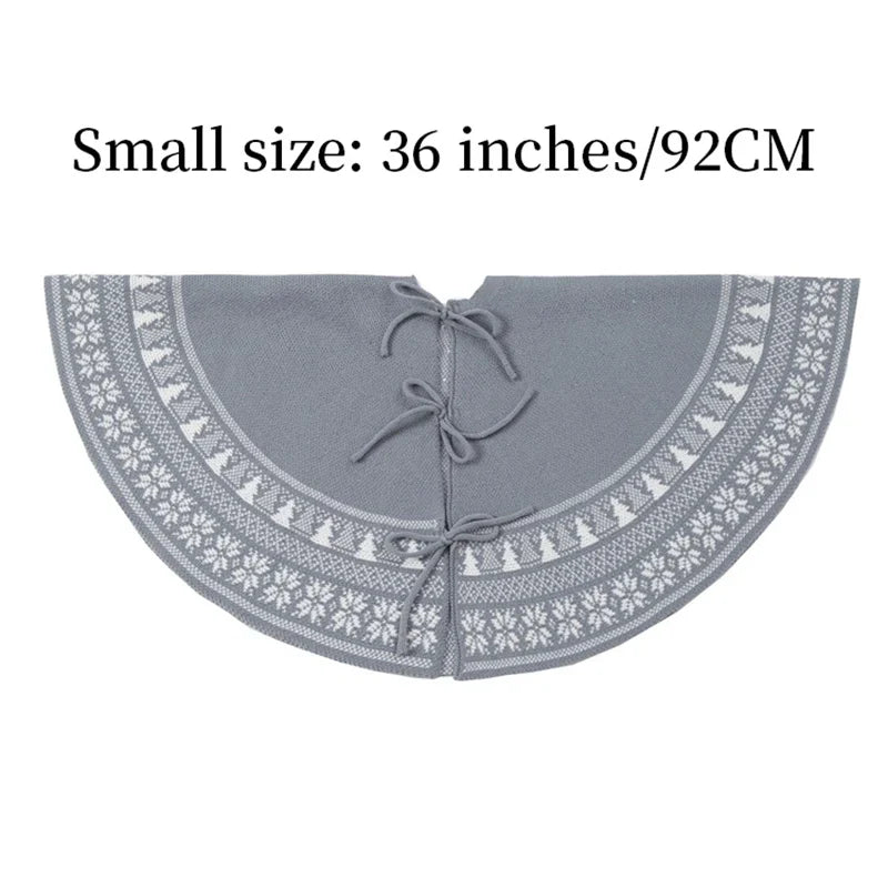 Plush tree Christmas tree skirt | Kalsten